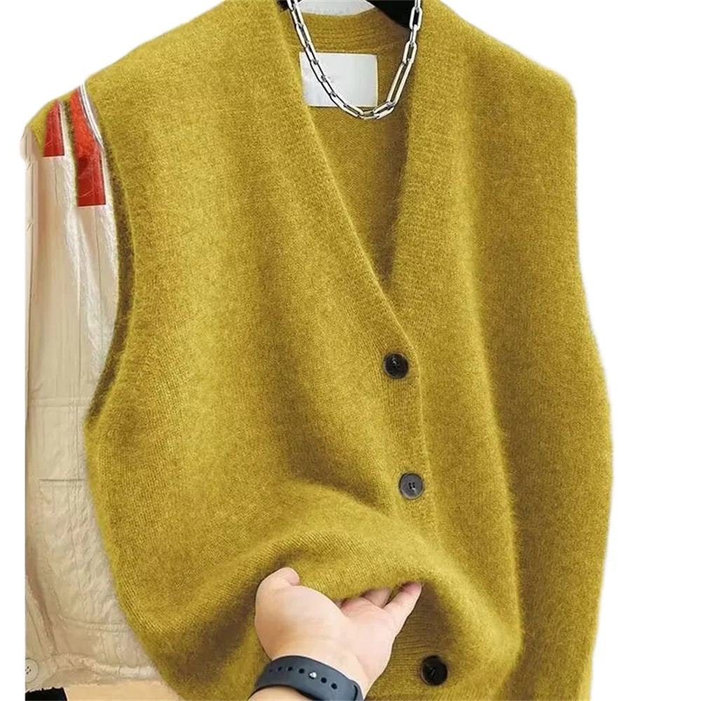 Winter Clothing Trends 2025 - 2025YENI Kadın V Yaka Kazak Yelek
