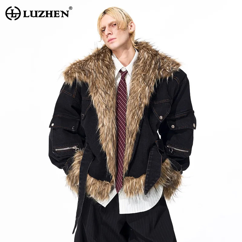 Winter Clothing Trends 2025 - LUZHEN Moda Kişiselleştirilmiş Suni Kürk Eklemeli