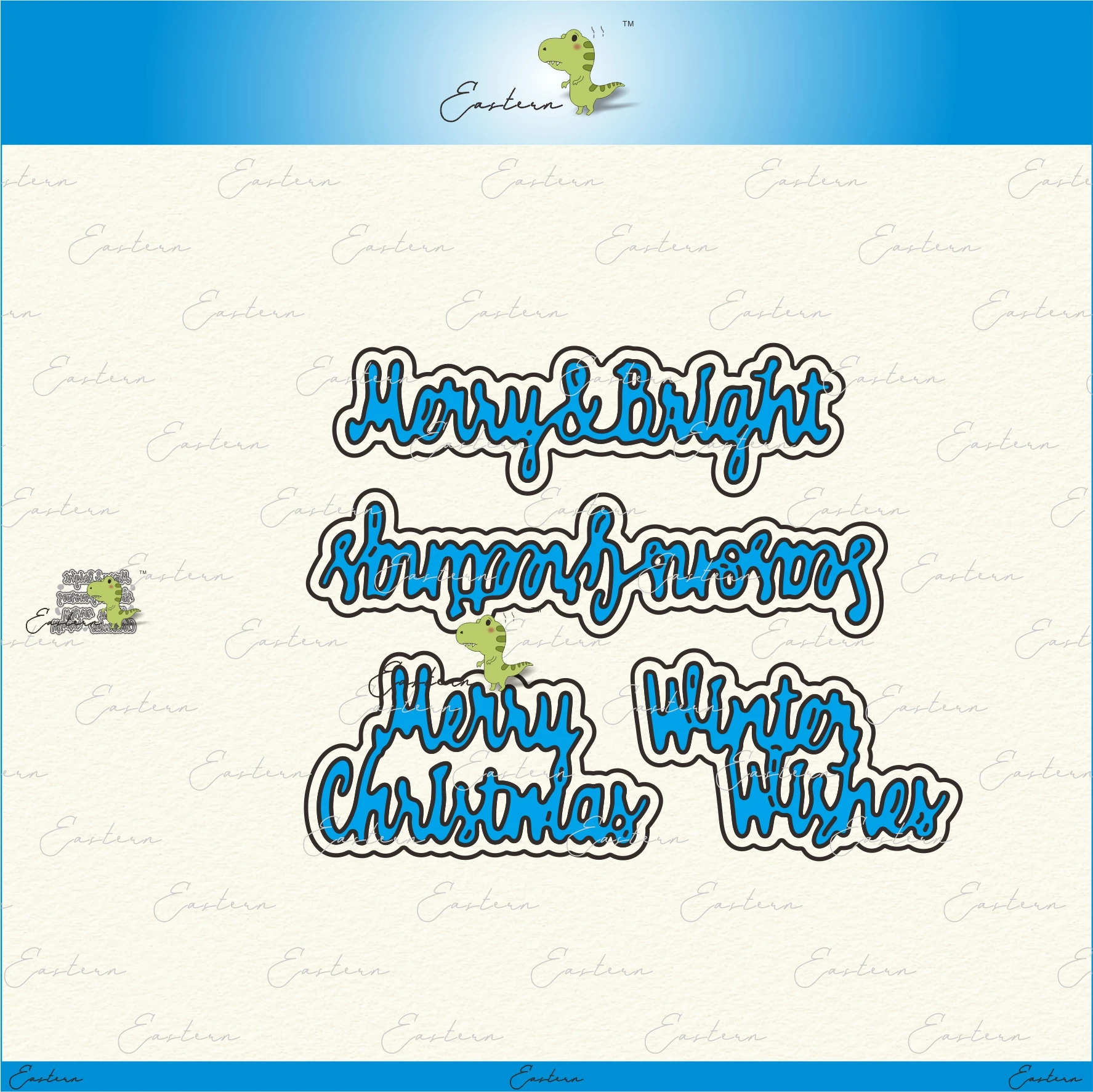 Winter Clothing Words - Kış kelimeler Set Die metal kesme