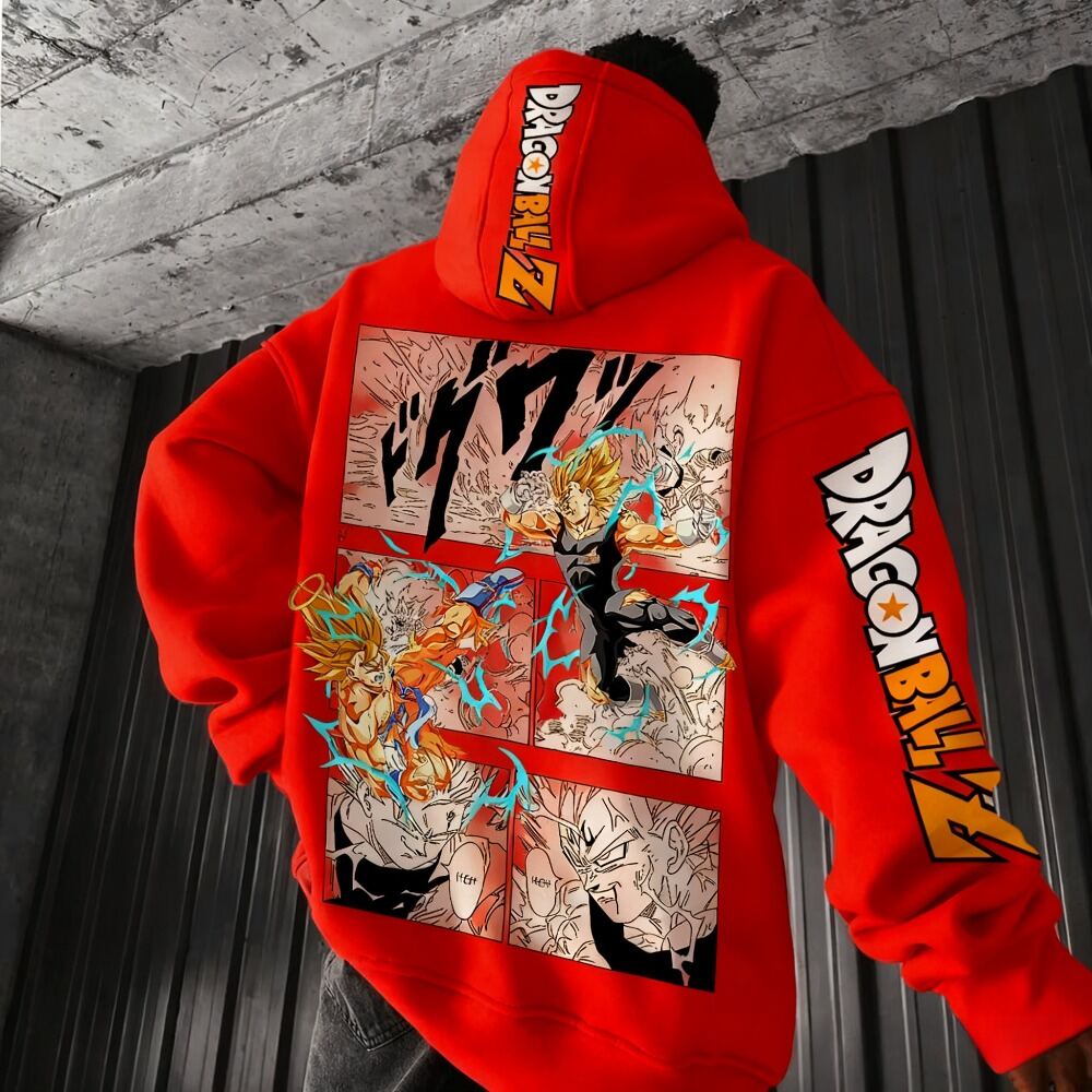 Winter Clothing Brand - Dragon Ball Comics Co Markalı Baskılı
