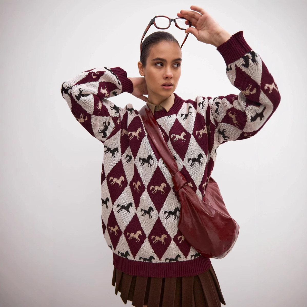 Winter Clothing Trends 2025 - Zekye Triko Bisiklet Yaka Kazak Örme