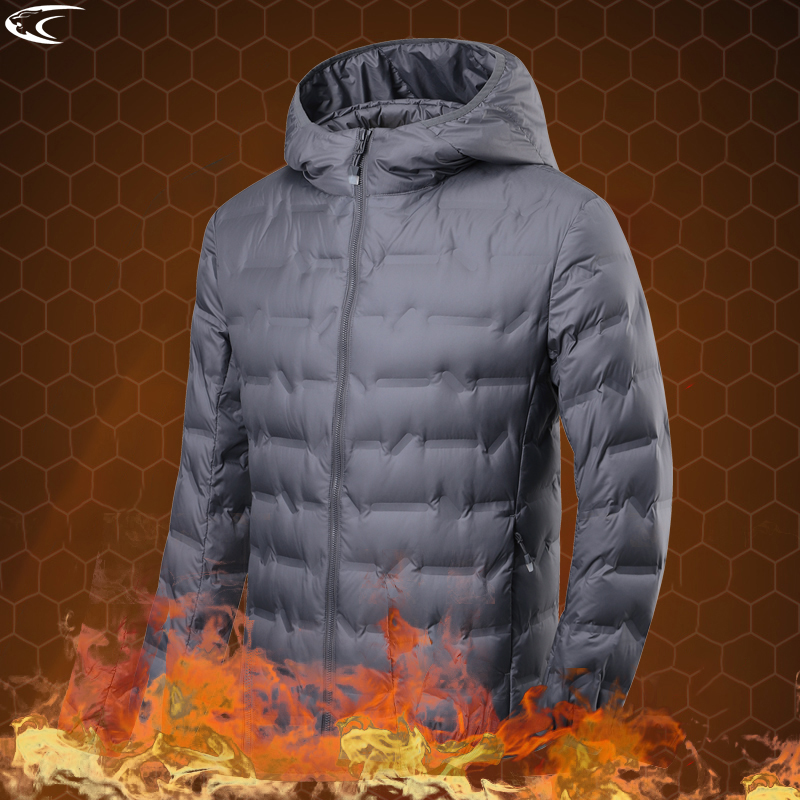 Winter Clothing Hiking - LNGXO Kış Sıcak Aşağı Ceket Erkekler
