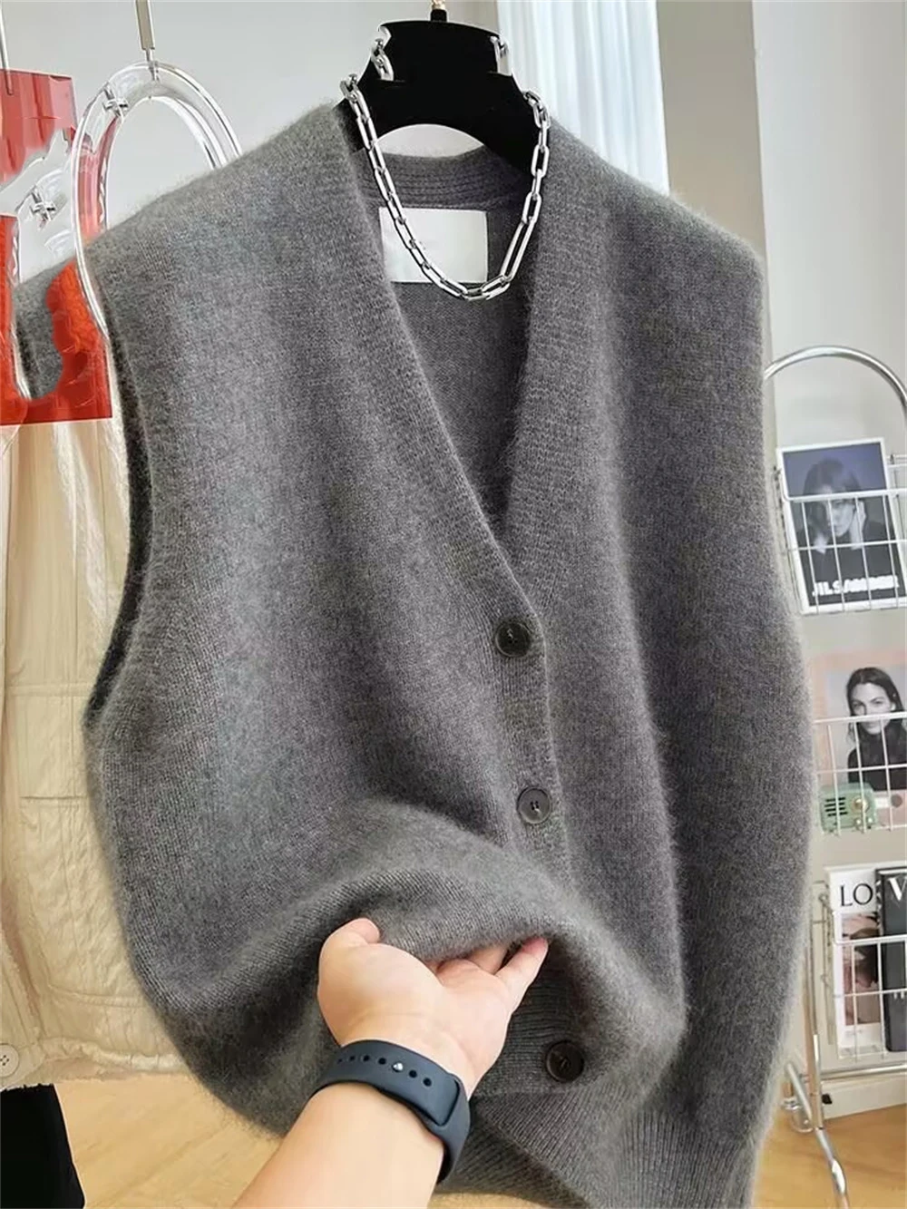 2025YENI Kadın V Yaka Kazak Ye - Winter Clothing Trends 2025 incelemesi ve fiyatı