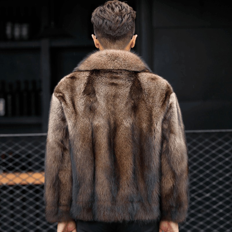 Lüks Marka Erkek Vizon Kürk Ka - Winter Clothing Brand incelemesi ve fiyatı