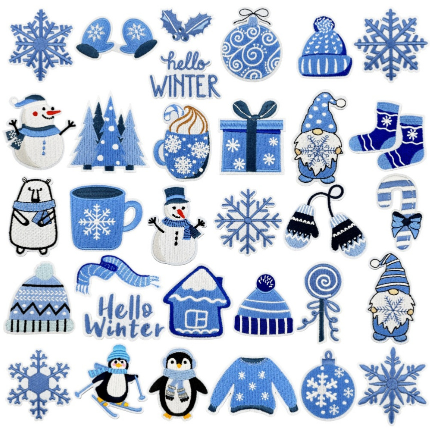 10 adet Hello Kış Serisi Işlem - Winter Clothing Pictures incelemesi ve fiyatı
